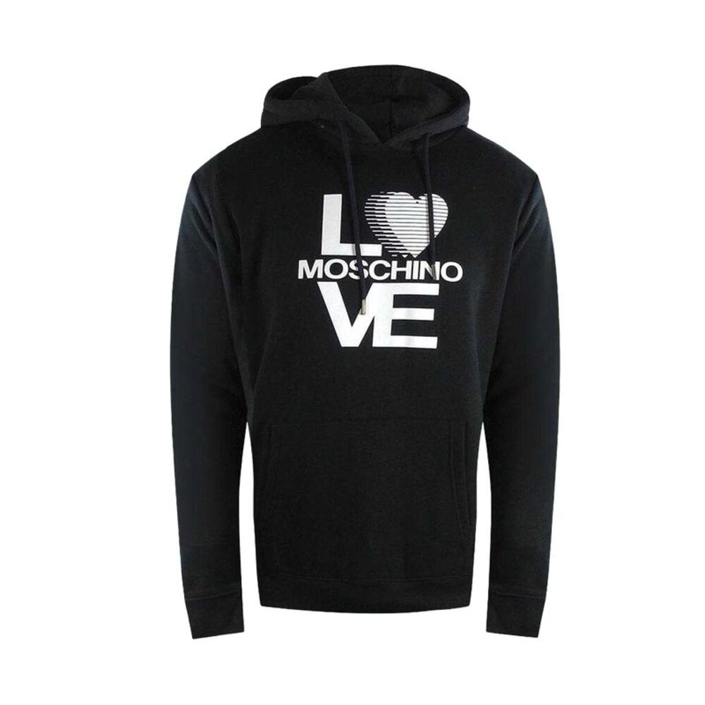 Love Moschino Womens/Ladies Love Bold Logo Hoodie / Black